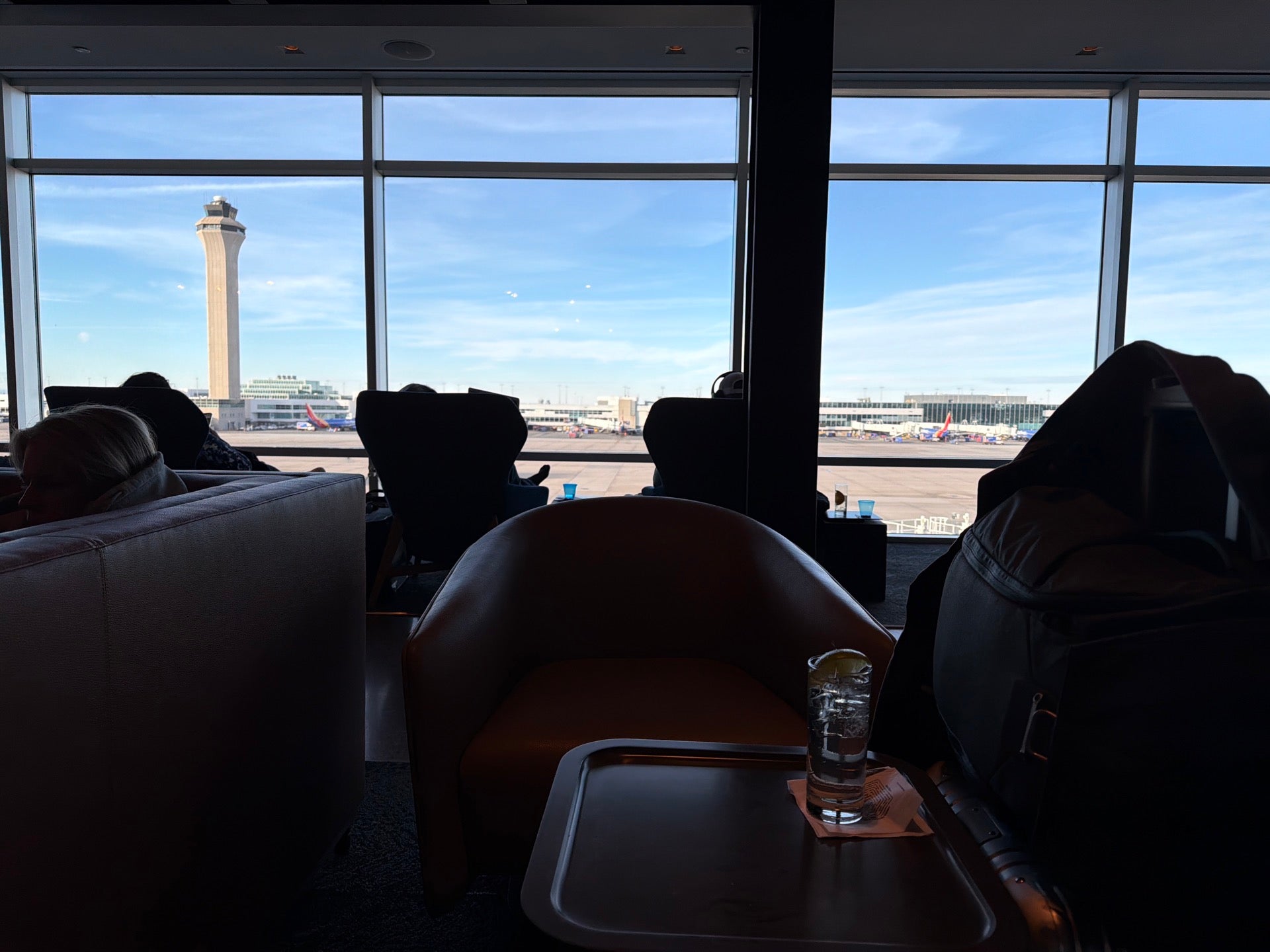 Checked in at United Club East