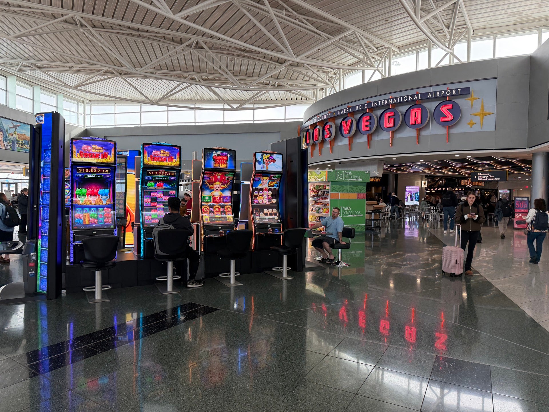 Checked in at Harry Reid International Airport (LAS)